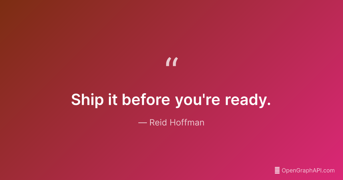 Quote card template